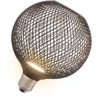 Ledvance LED-pære E27 Globe Sort 300lm 3,5W/827 4058075840126 Modsvarer: N/A