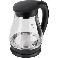 Adler AD 1274 B electric kettle 1.7 L White,Transparent 2200 W