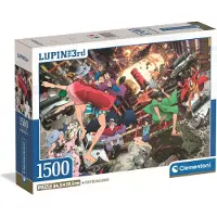 Clementoni 1500 brikkers puslespil. Kompakt Lupin 1 III