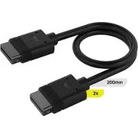 Corsair iCUE LINK - Strøm-/datakabel - CORSAIR iCUE link til CORSAIR iCUE link - 20 cm (pakke med 2)