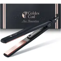 Golden Curl Rosé Gold Glattejern 1 stk.