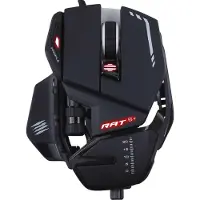 Mad Catz R.A.T. 6+ - Gaming Mus - Optisk - 11 knapper - Sort