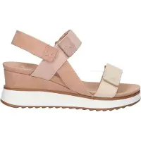 Xti Xtitil kvinder. 14384802-TAUPE Sandaler 143848 taupe (40), 5-8 cm, Velcro, Casual, Gråt