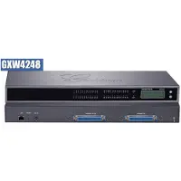 Grandstream Networks Grandstream GXW4248 FXS Analog VoIP Gateway - VoIP-telefonadapter - 48 porte - 1GbE tale-/faxkort - analoge porte: 48 - 1U - rackmonterbar