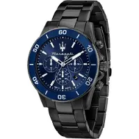 Maserati Herreur R8873600005 Competizione Blå/Stål Ø43 mm