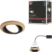 Paulmann 92238 Lanati LED-indbygningslys LED (RGB) 6 W Sort (mat)