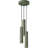 Sollux LAGOS HÆNGELAMPE 3 GU10 OLIVENGRØN SL.1487
