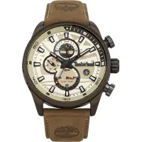 Timberland Herreur TBL14816JLBN07 Henniker Beige/Læder Ø46 mm