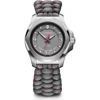 Victorinox Swiss Army Dameur 241920 I.N.O.X Grå/Tekstil Ø37 mm