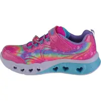 SKECHERS Blinkesko - Flutter Heart Lights - Groove Swirl - Hot P - - 30 - Blinkesko