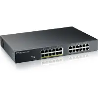 Zyxel GS1915 Series GS1915-24EP - Switch - NebulaFLEX-kompatibel - smart - 24 x 10/100/1000 (12 PoE) - desktop, væg-monterbar - PoE (130 W)