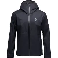 Black Diamond - Vandretøj - M Fineline Stretch Shell Black til Unisex - Størrelse XXL - Sort