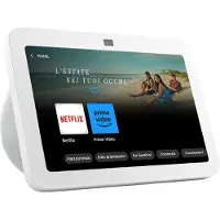 Amazon Echo Show 8 (3rd Generation) - Smart display - LCD 8 - trådløs - Wi-Fi, Bluetooth - Glacier White