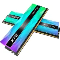 ADATA XPG LANCER NEON RGB - DDR5 - sæt - 32 GB: 2 x 16 GB - DIMM 288-PIN - 6000 MT/s / PC5-48000 - CL30 - 1.35 V - ikke bufferet - on-die ECC - sølvgrå