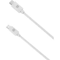 Celly - Lightning-kabel - 24 pin USB-C han til Lightning han - 2 m - hvid - Power Delivery support