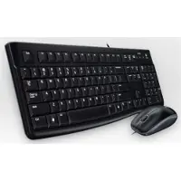 Logitech Desktop MK120 - Sæt med mus og tastatur - USB - fransk