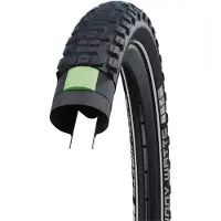 Schwalbe Pneu Johnny Watts, 27.5, MTB, Rørformet dæk, Off-road, Sort, 17 - 38 psi