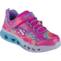 SKECHERS Blinkesko - Flutter Heart Lights - Groove Swirl - Hot P - - 28 - Blinkesko