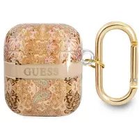 GUESS GUA2HHFLD AirPods cover guld/guld Paisley Strap Collection