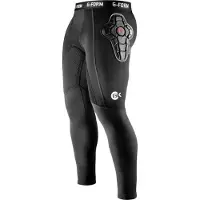 G-Form Baselayer Tights Impact - Sort/hvid, størrelse Large