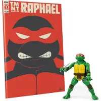 The Loyal Subjects De loyale emner teenage mutant ninja skildpadder bedste af Raphael 100-siders tegneserie bog & Raphael BST Axn 5-tommer actionfigur s?t