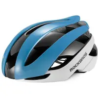 RockBros cykelhjelm 10110004004 størrelse M - blå og hvid