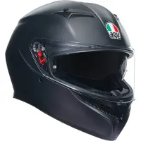 AGV K3 2.6 Integralhjelm Mat/Sort L