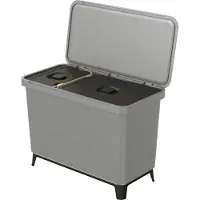 Keden 1x10l+1x23l Systema 57x29x41 Cm Genbrugsbeholder