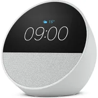 Amazon Echo Spot - Smart display - LCD 2,8 - trådløs - Bluetooth, Wi-Fi - App-kontrolleret - hvid