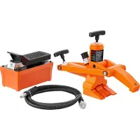 Vevor Hydraulisk Dækkantbryder 10000 PSI Fodpumpe til Traktor Lastbildæk
