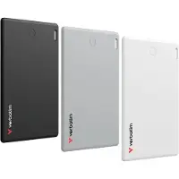 Verbatim My Finder Card Bluetooth Tracker - 3 stk. - Sort / Sølv / Hvid