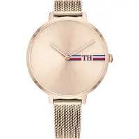 Tommy Hilfiger Damur - - 1782158 - Rustfrit stål Ip-rosé - Lys rosa urskive - 38 mm