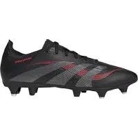 Adidas Herre Predator League SG Blød Bund Fodboldstøvler Core Black/Grey Four/Lucid Red