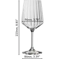 Spiegelau LifeStyle rødvinsglas 4-pak 63 cl