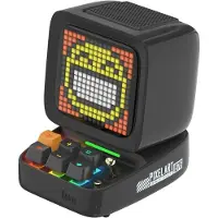Divoom DitooPro Retro Pixel Art Bluetooth Speaker - Black