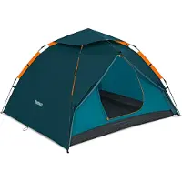 Bestway 68142, Camping, Hård ramme, Kuppel/Iglu-telt, 4 person(er), 4,81 kg, Grøn, Orange