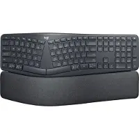 Logitech Ergo Series ERGO K860 for Business - Tastatur - full size - trådløs - 2.4 GHz, Bluetooth 5.0 LE - QWERTY - Pan Nordic - grafit