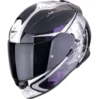 Scorpion Exo-491 Run Integralhjelm Sort/Lilla L