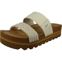 Reef Reeftil kvinder. CI8095 Cushion Vista Hi beige sandaler (40), 3-5 cm, Ingen, Casual