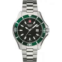 Swiss Alpine Military Herreur 7040.1134 Nautilus Sort/Stål Ø46 mm