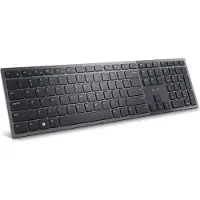 Dell Pro Premium Collaboration KB900 - Tastatur - samarbejde - bagbelyst - trådløs - 2.4 GHz, Bluetooth 5.1 - QWERTY - US International - grafit - med 3 years NBD Advance Exchange