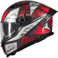Mt Helmets Braker Sv Fury Fullface-hjelm