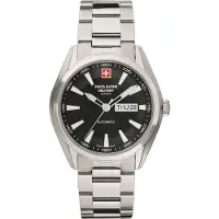 Swiss Alpine Military Herreur 7090.2137 Automatic Sort/Stål Ø43 mm