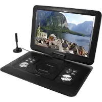 Soundmaster PDB1600SW, Bærbar DVD afspiller, Konvertibel, Sort, DVD-Video, MP3, VCD, CD, CD-R, CD-RW, DVD+R, DVD+RW, DVD-R, DVD-RW, DVB-T2