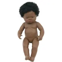Miniland Afrikansk Babydukke 38 Cm