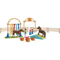 Schleich Farm World - Agilitytræning 42481 - - OneSize - Legetøjsfigur