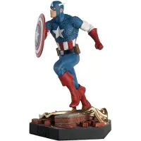 Eaglemoss Hero Collector Kaptajn Amerika 1/18-skala Figur I Kampposition