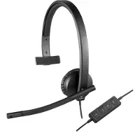 Logitech USB Headset H570e - Headset - på øret - kablet