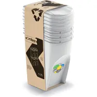 Prosperplast Sortibox Sæt Med 4 Genbrugsbeholdere 4x35l