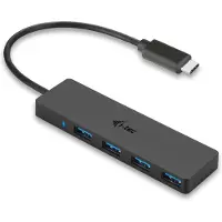 I-Tec USB-C Slim Passive Hub - Hub - 4 x SuperSpeed USB 3.0 - desktop
